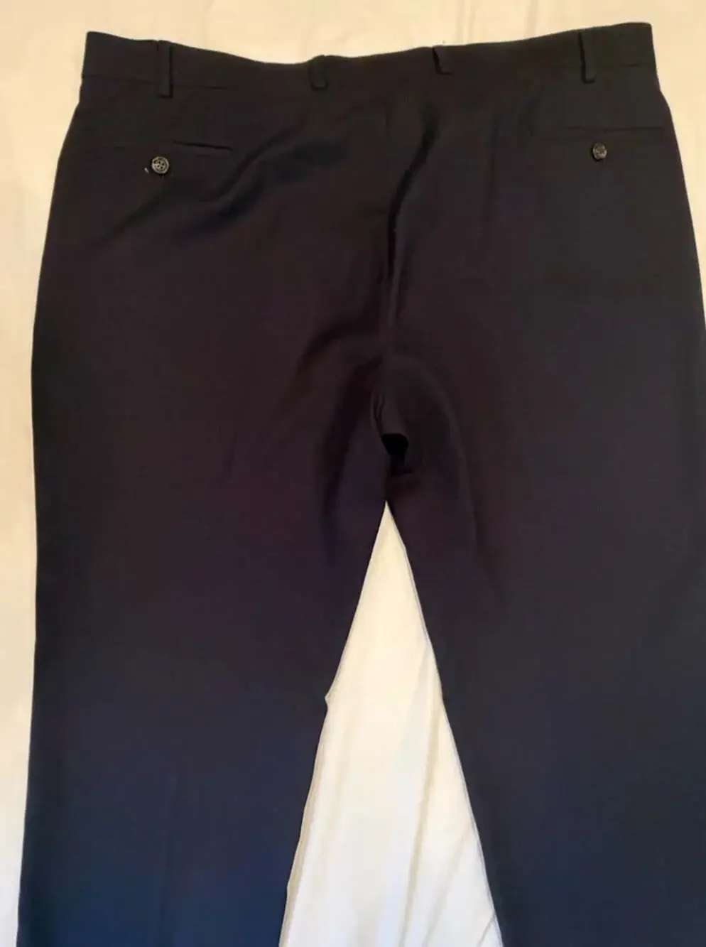 Lauren Ralph Lauren Pants Men's 42x30 Navy Flat Front